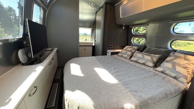 Airstream IB 25 Bett Schlafposition
