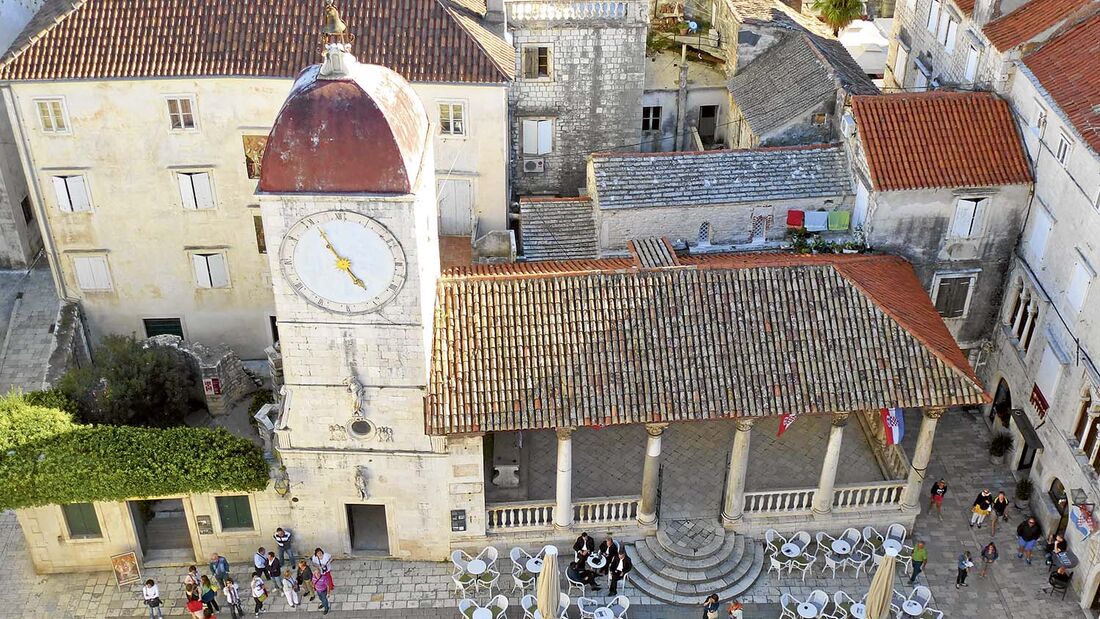 Altstadt Trogir Kroatien Dalmatien