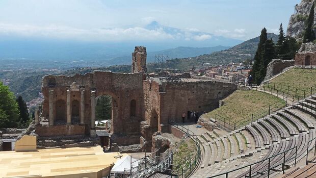 Amphitheater in Taormina