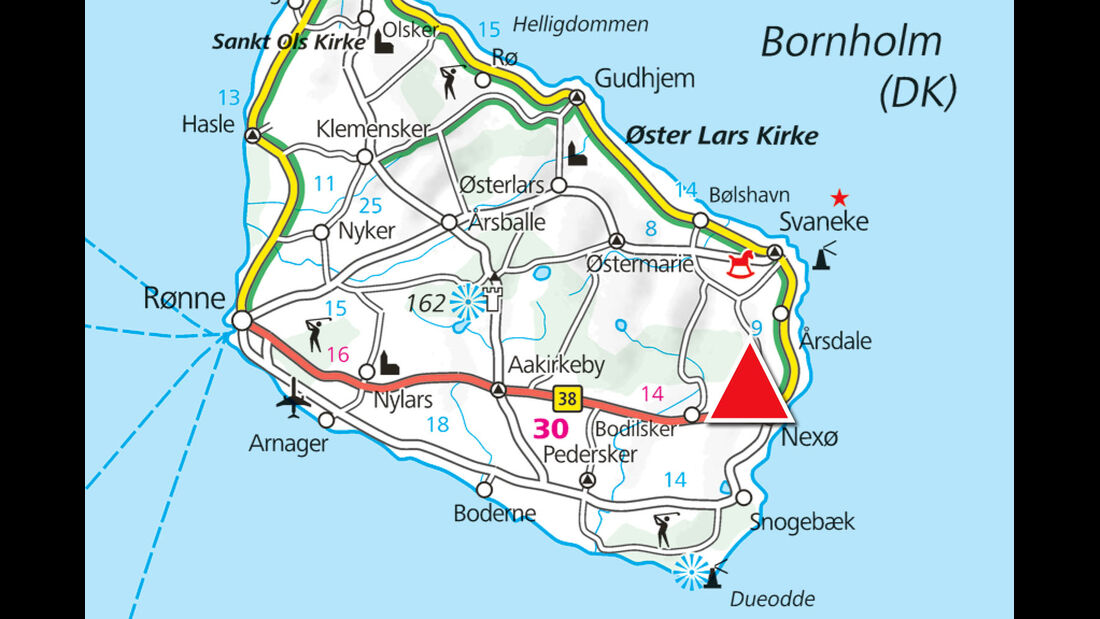 Archiv: Nexø, Karte