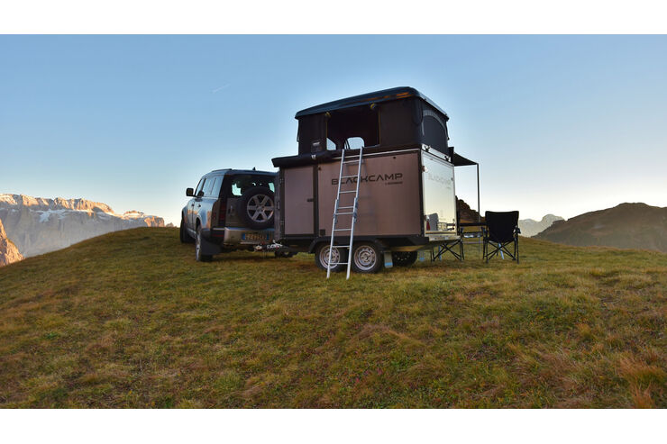 Blackcamp FREEda (2023) : Fescher Wohnwagen aus Südtirol