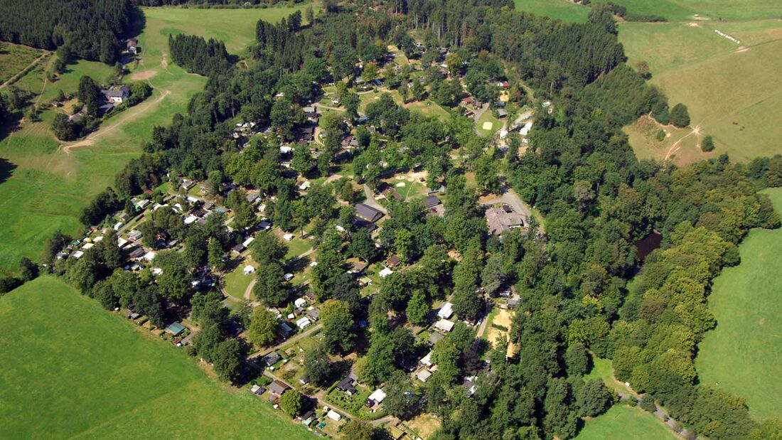 Camping im Eichenwald in Mittelhof