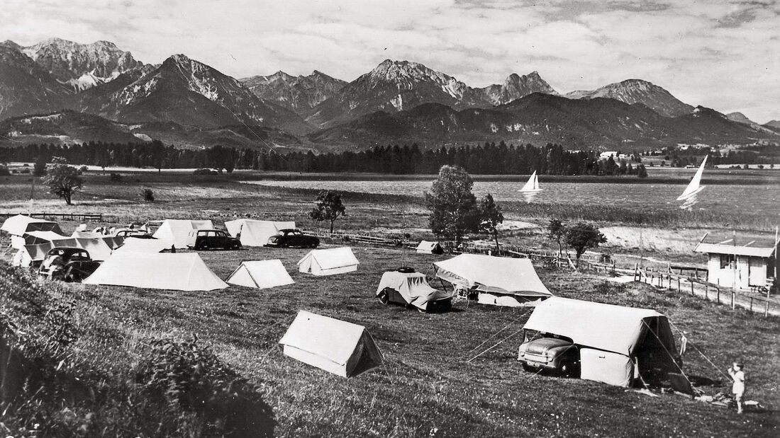 Campingplatz Hopfensee Allgäu