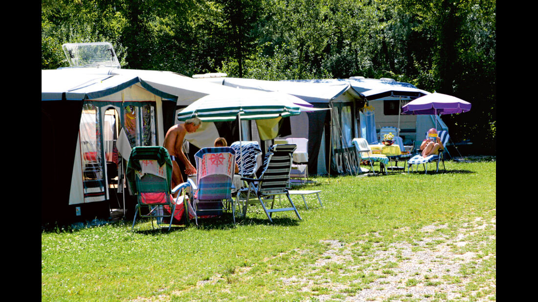 Campingplatz Klausenhorn, Zeltplatz