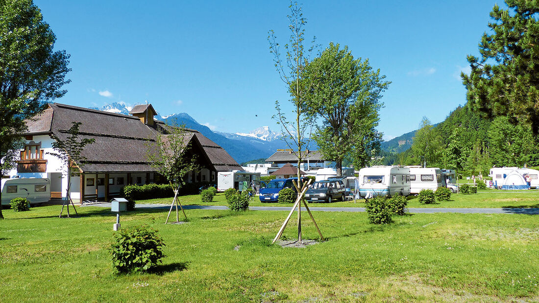 Campingplatz Schluga Camping Hermagor