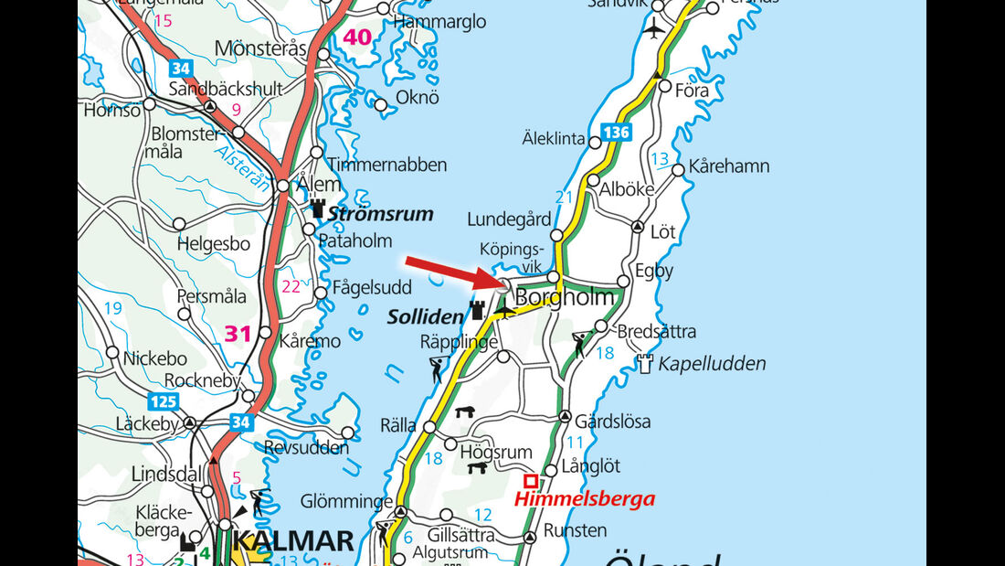 Campingplatz-Tipp: Schweden, Kappelluddens, Karte