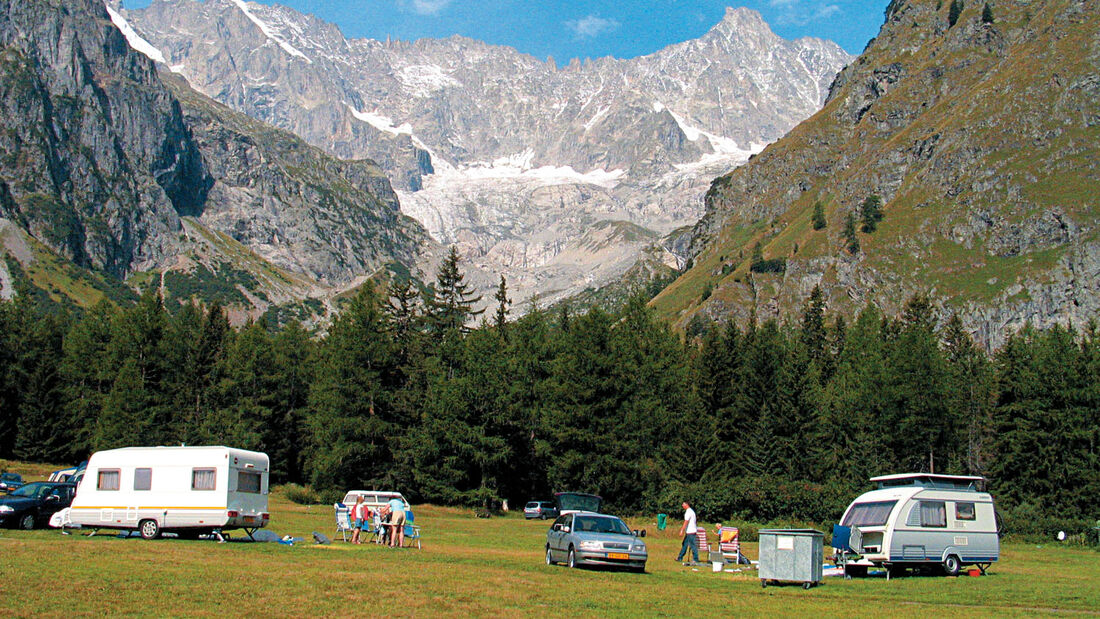 Campingplatz-Tipp: Schweiz, Des Glaciers