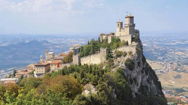 Campingplatz des Monats Perticara : San Marino