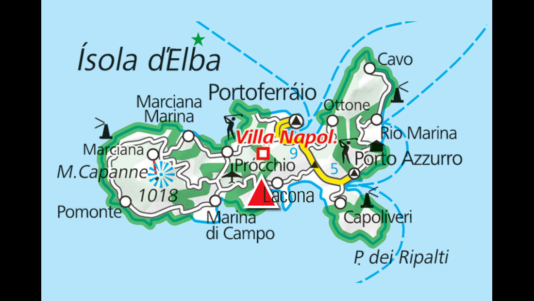 CdM: Valle Santa Maria, Karte