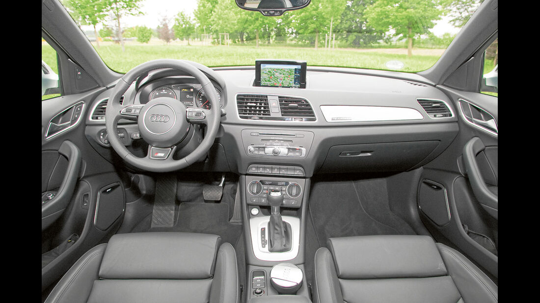 Cockpit beim Audi Q3