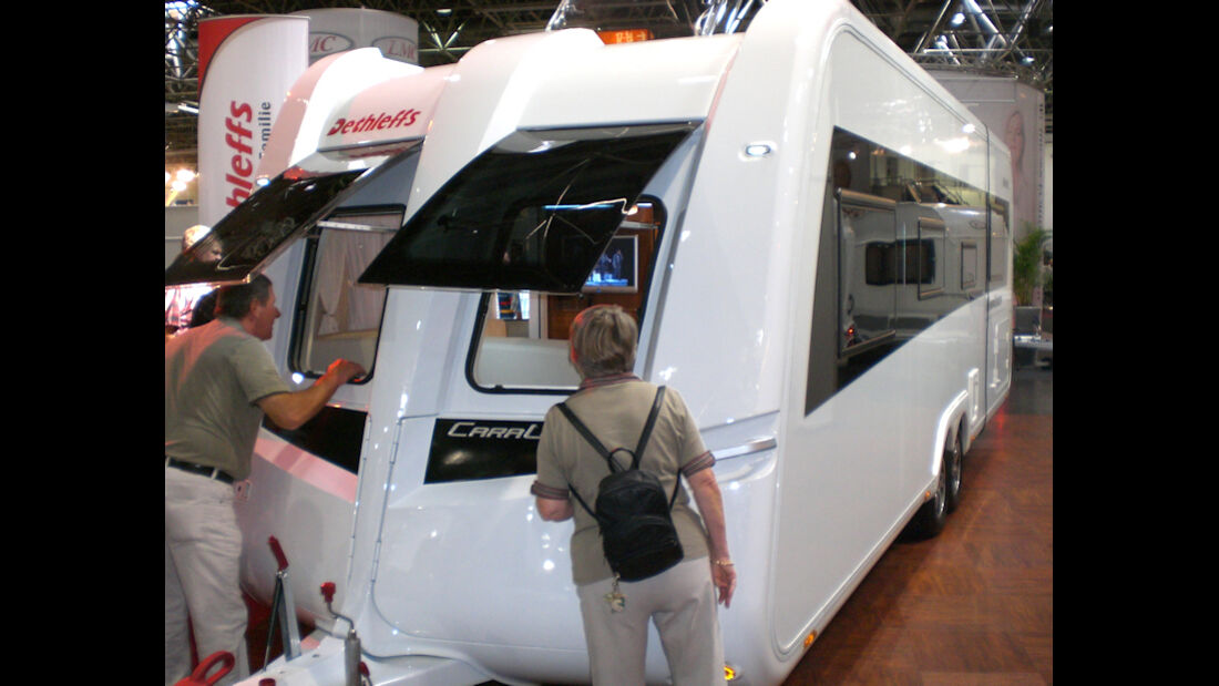 Dethleffs Caraliner Wohnwagen Luxus Caravan Salon 2009