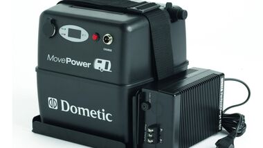 Dometic hat eine mobile Batterie entwickelt, die als Stromversorger auch abseits des Wohnwagens verwendet werden kann.