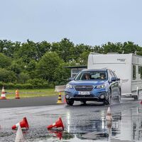 Fahrsicherheitstraining Subaru und Fendt