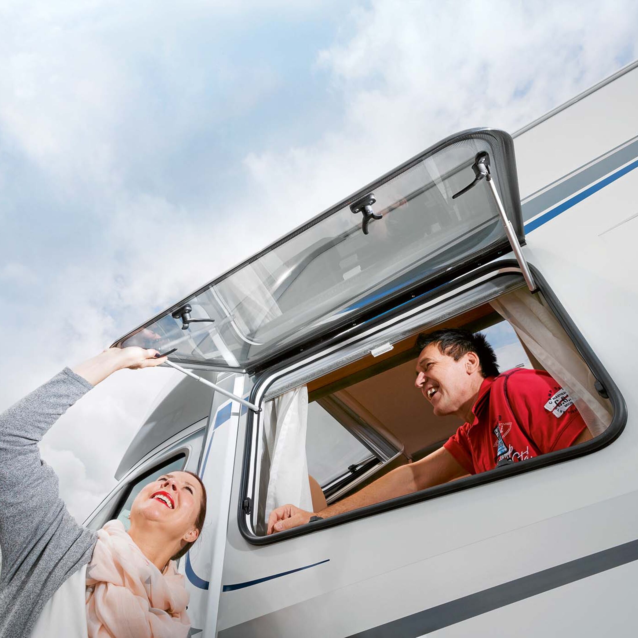 Caravan Seitenfenster Wohnmobil getönt Schiebefenster Wohnwagen