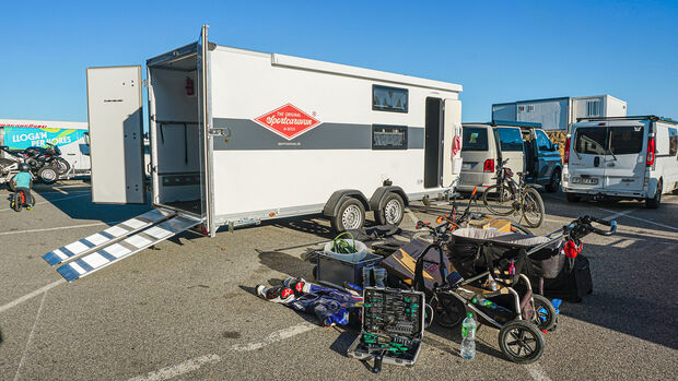 Gespann-Test Sportcaravan Cube 5 + California Beach