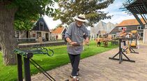 Hier werden Taue auf traditionelle Art hergestellt – Museum Kaap Skil in Oudeschild auf der Insel Texel.