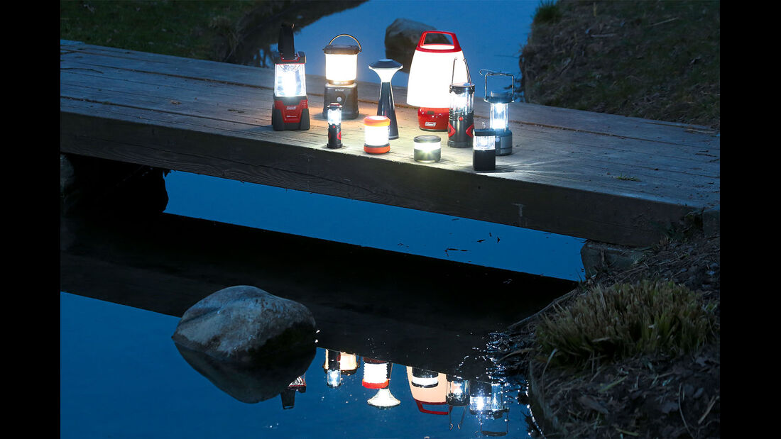 LED-Campinglampen