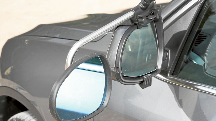 Abschleppspiegel, TOTMOX 2 Stück Auto Außen Zusatzspiegel Anhängerspiegel,  Universal Wohnwagenspiegel Caravanspiegel Außenspiegel Rückspiegel