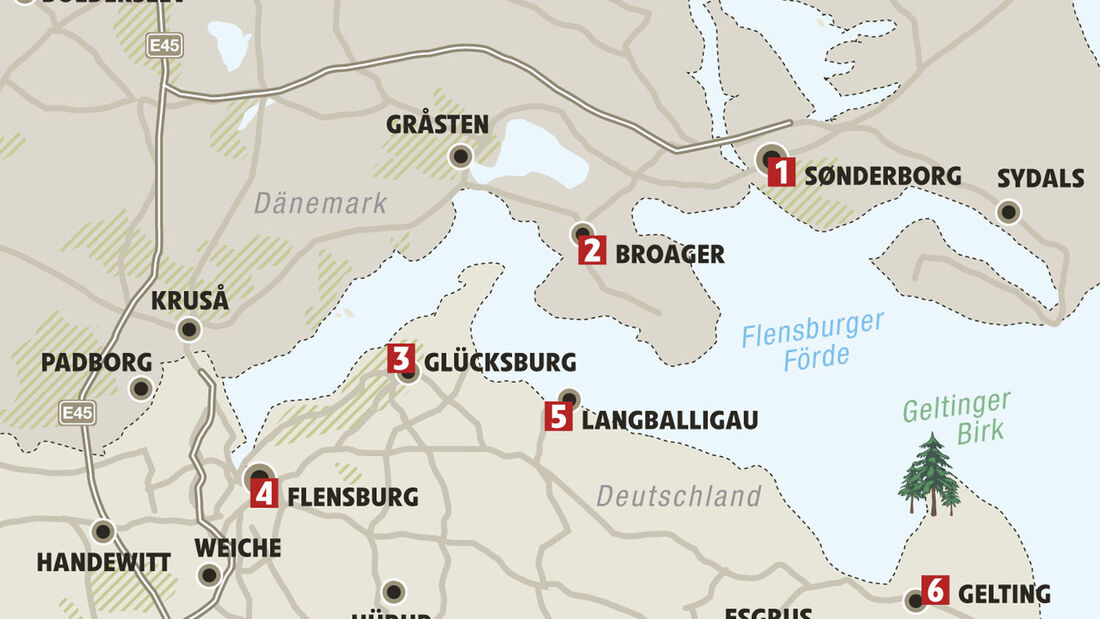 Reise, Flensburger Förde