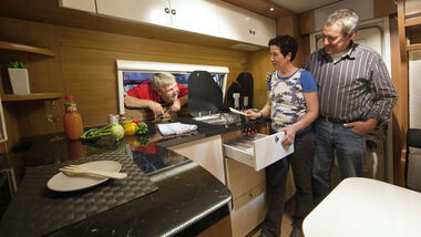 Report: Neue Küchen auf dem Caravan-Salon