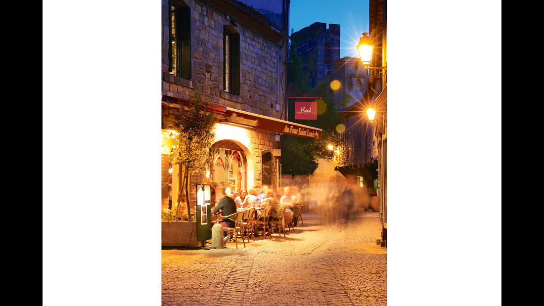 Restaurant  in der Rue Saint Louis in Carcassonne