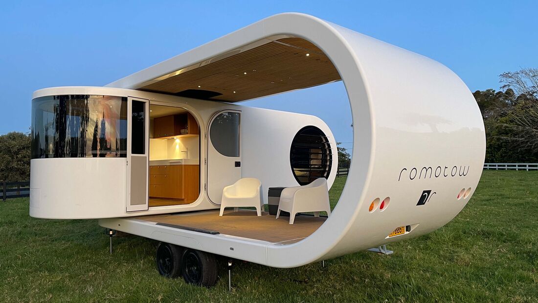 Romotow Wohnwagen: Außergewöhnliches Design