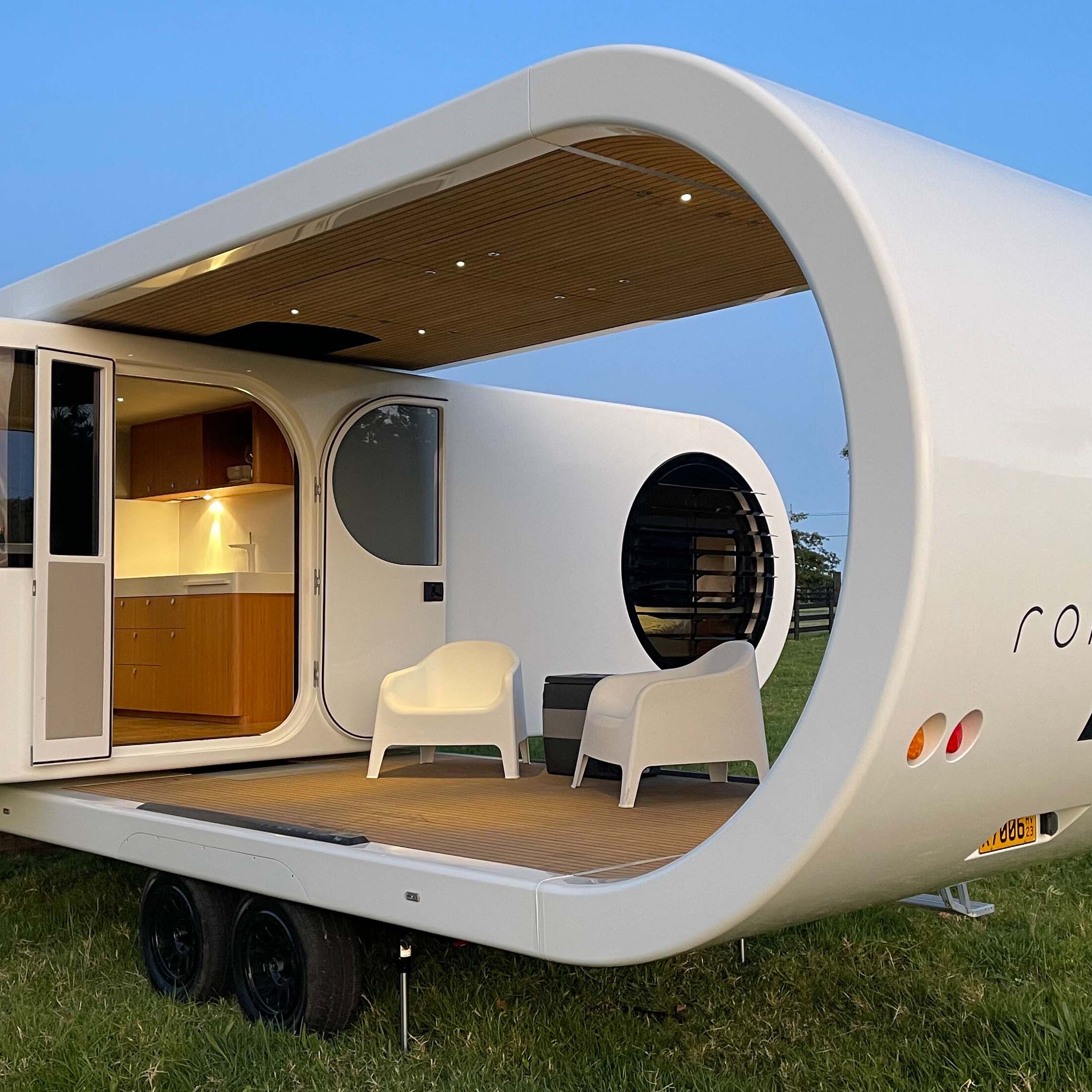 Romotow Wohnwagen: Außergewöhnliches Design