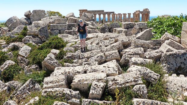 Ruinen der griechischen Stadt Selinus