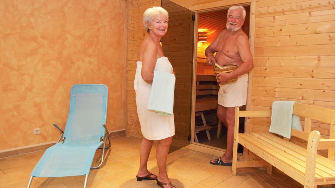 Sauna als ideale Ergänzung für Aktive und Ruhebedürftige.