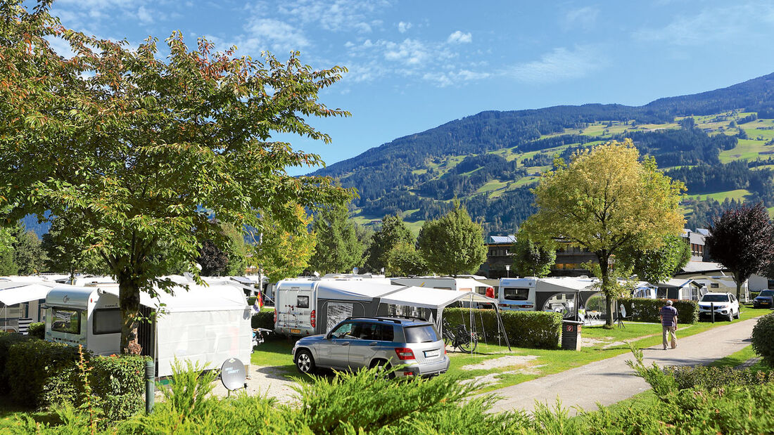 Sommer im Camping Hell im Zillertal, Tirol