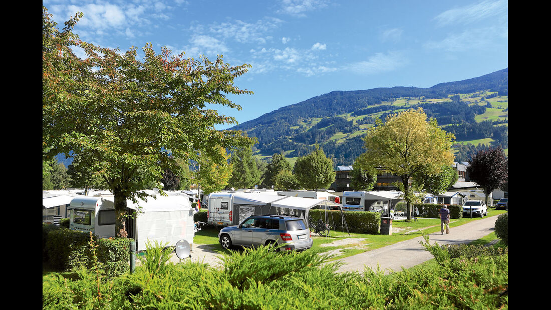 Sommer im Camping Hell im Zillertal, Tirol