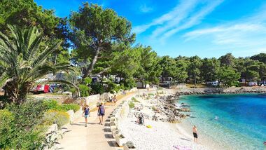 Strand Camping Cikat Kroatien Insel Losinj