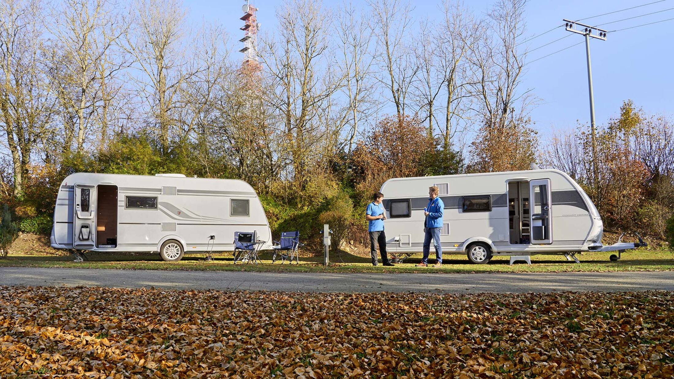 Wohnwagen Trailer Camper Caravan Hobby Excellent 4 Betten und