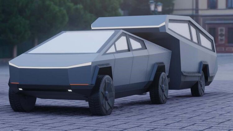 Camping der Zukunft? Tesla Cybertruck mit Aufliegecaravan | Caravaning