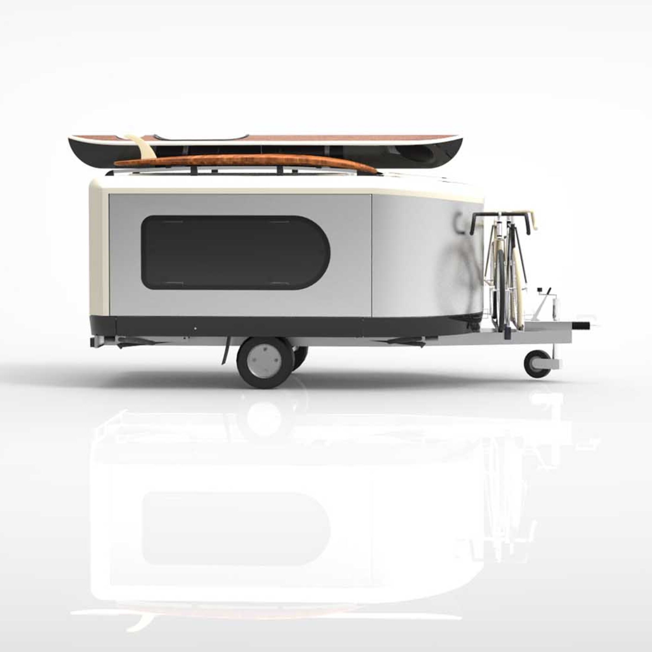Tipoon The Travel Machine: Cooler Mini-Caravan mit Slide-Outs