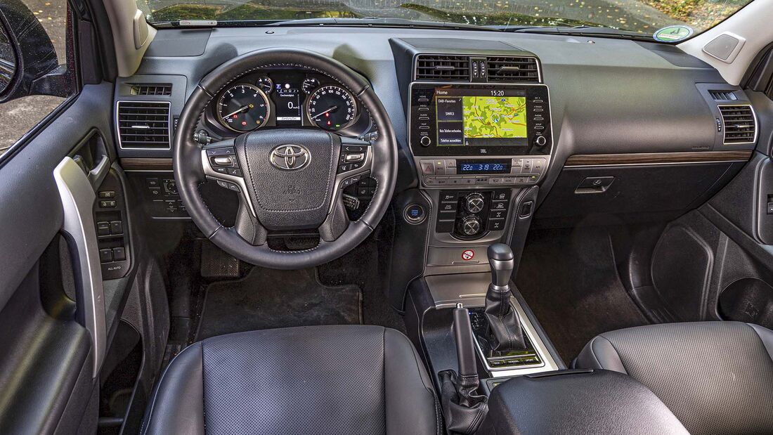 Toyota Land Cruiser im Zugwagentest