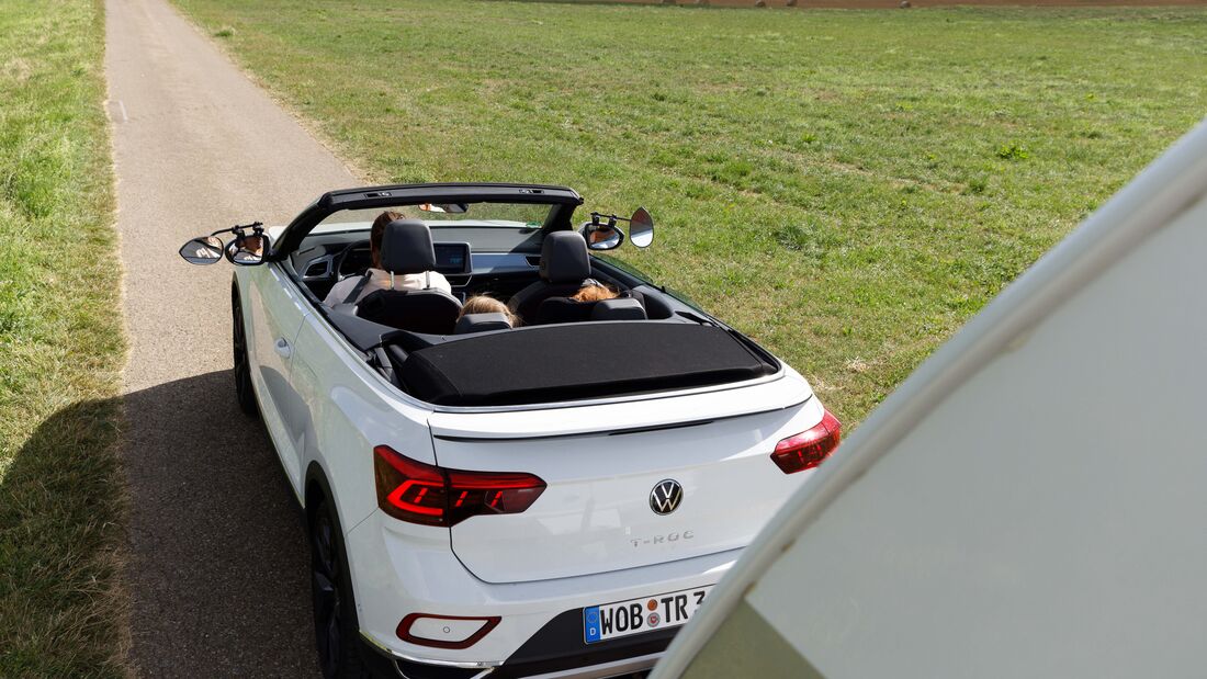 Volkswagen T-Roc Cabrio Style 1.5 im Zugwagentest