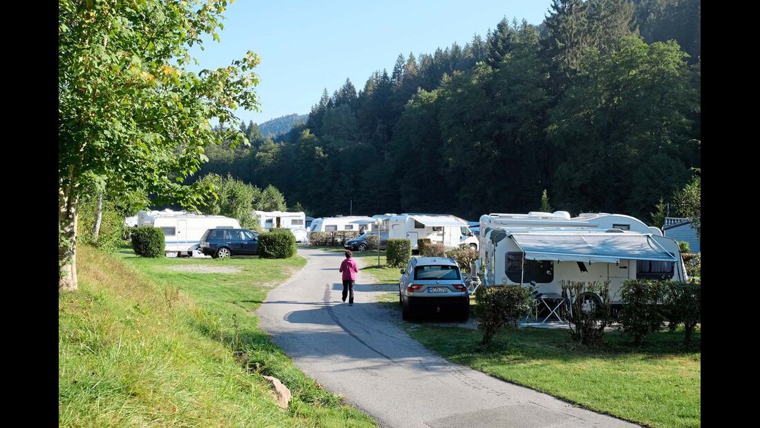Von Campingplätzen wie dem Kleinenzhof aus lassen sich der Nordschwarzwald und die nahegelegenen Großstädte entdecken.