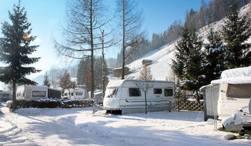 Winter im Camping Hell im Zillertal, Tirol