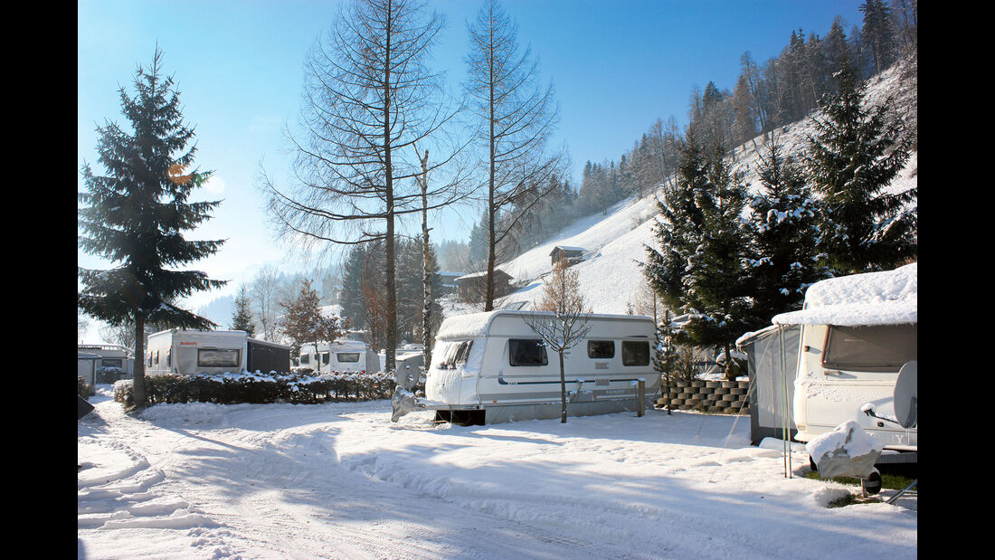 Wintercamping im Zillertal