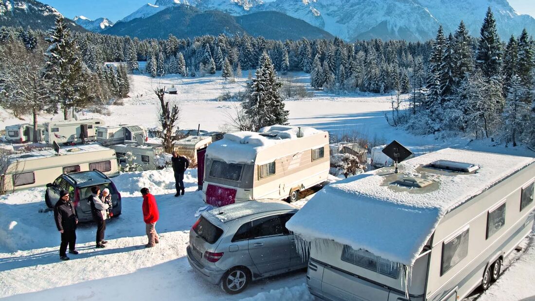 Wintercamping in Bayern