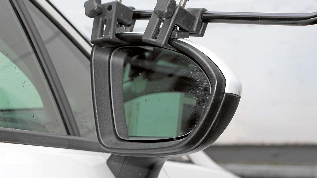 aerodynamisches Spiegelgehäuse nicht für Klemmspiegel geeignet beim Opel Astra