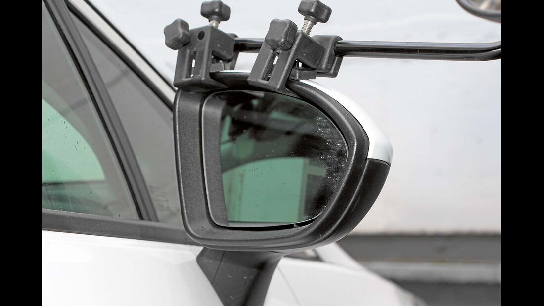 aerodynamisches Spiegelgehäuse nicht für Klemmspiegel geeignet beim Opel Astra