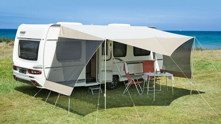 Sonnenblenden-Verlängerung für PKW und Wohnmobile bei Camping Wagner  Campingzubehör
