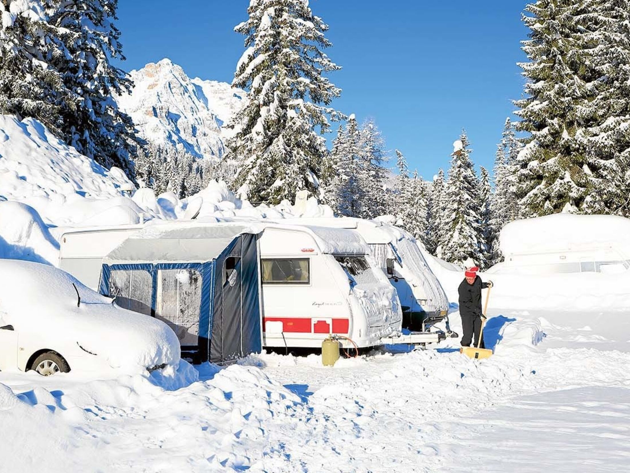 Campingzubehör: Auto/Winter